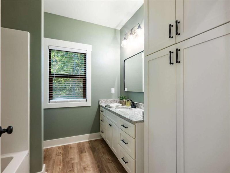 Furnished interior view inside a new home in , Cleveland (Image 13). Furnished interior view inside a new home in , Cleveland (Image 13).