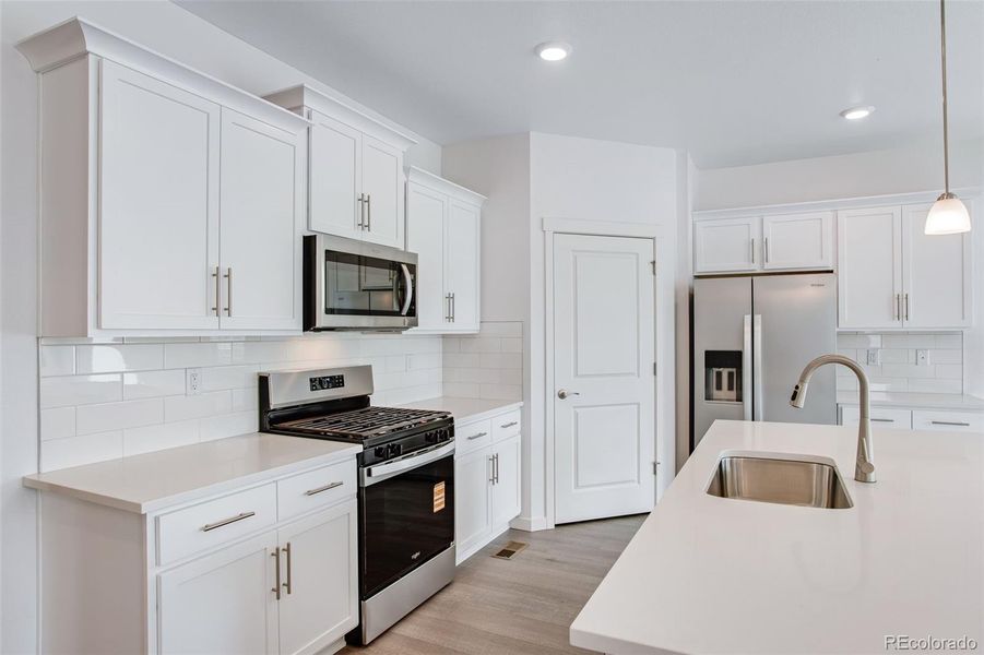Furnished interior view inside a new home in Ridge at Johnstown, Johnstown (Image 10).