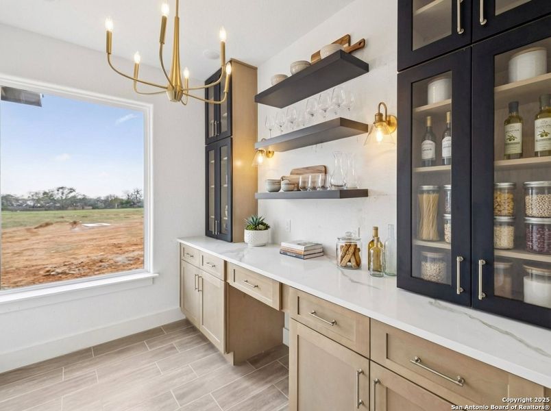Furnished interior view inside a new home in , Floresville (Image 10). Furnished interior view inside a new home in , Floresville (Image 10).