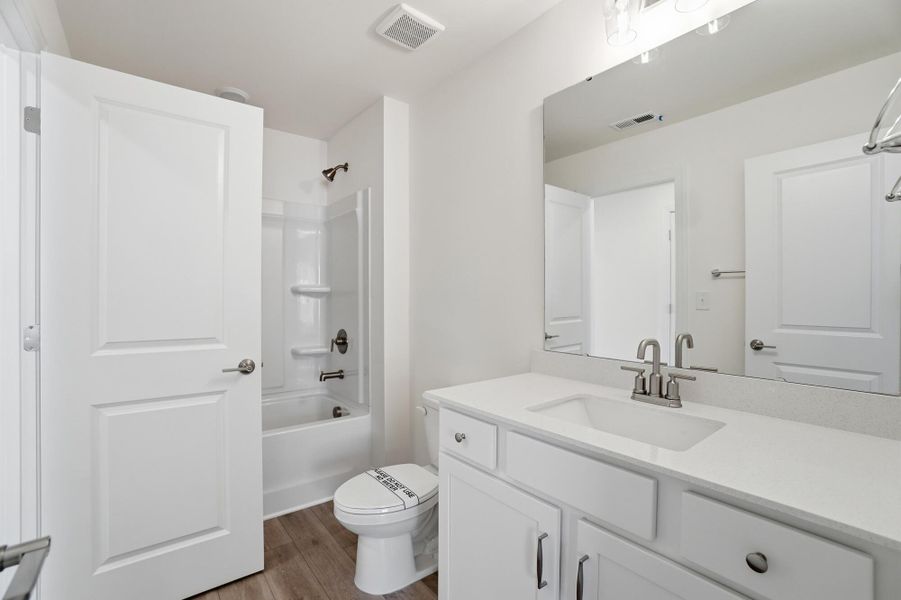 Furnished interior view inside a new home in Founders Landing | 55+ Community, Gastonia (Image 13). Furnished interior view inside a new home in Founders Landing | 55+ Community, Gastonia (Image 13).