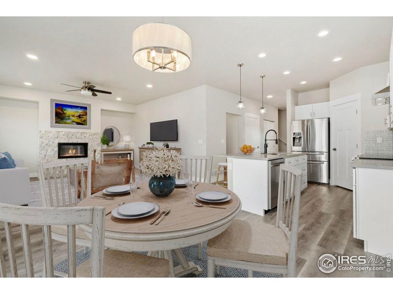 view in Living room OPEN Floor plan