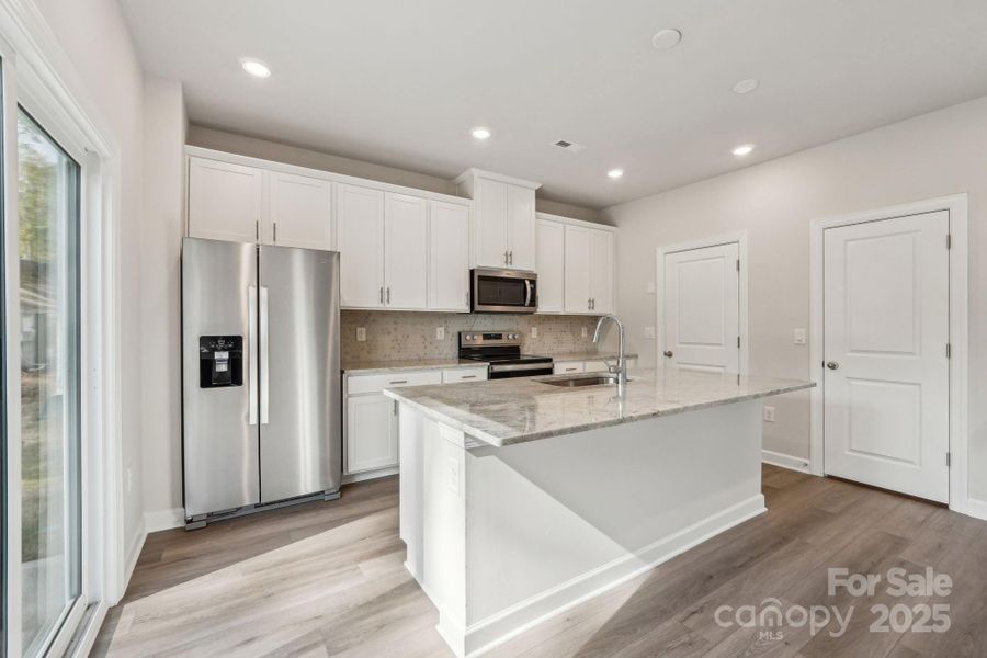 Furnished interior view inside a new home in Seattle Crossing, Shelby (Image 3). Furnished interior view inside a new home in Seattle Crossing, Shelby (Image 3).