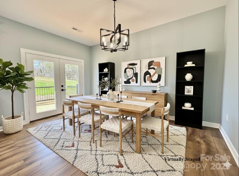 Furnished interior view inside a new home in , Maiden (Image 4). Furnished interior view inside a new home in , Maiden (Image 4).