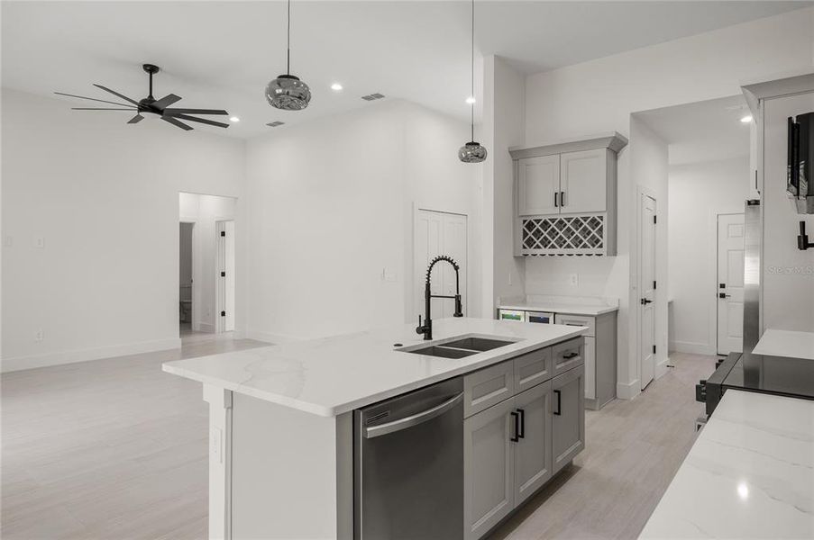 Furnished interior view inside a new home in , Debary (Image 9).