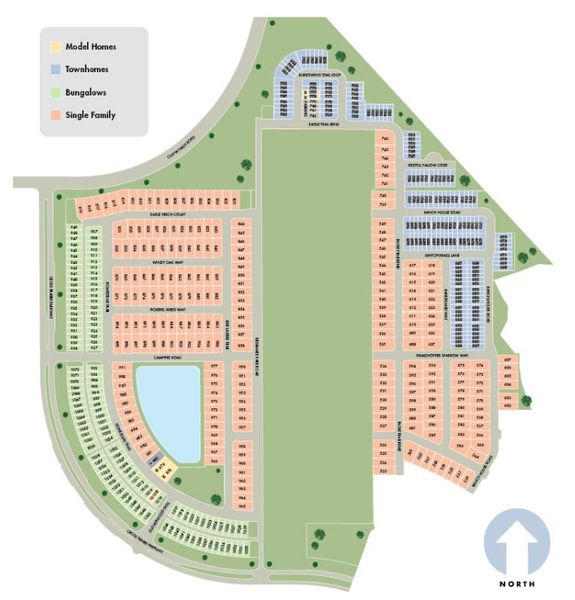 Image 5 of a home in The Meadow at Crossprairie Townes.