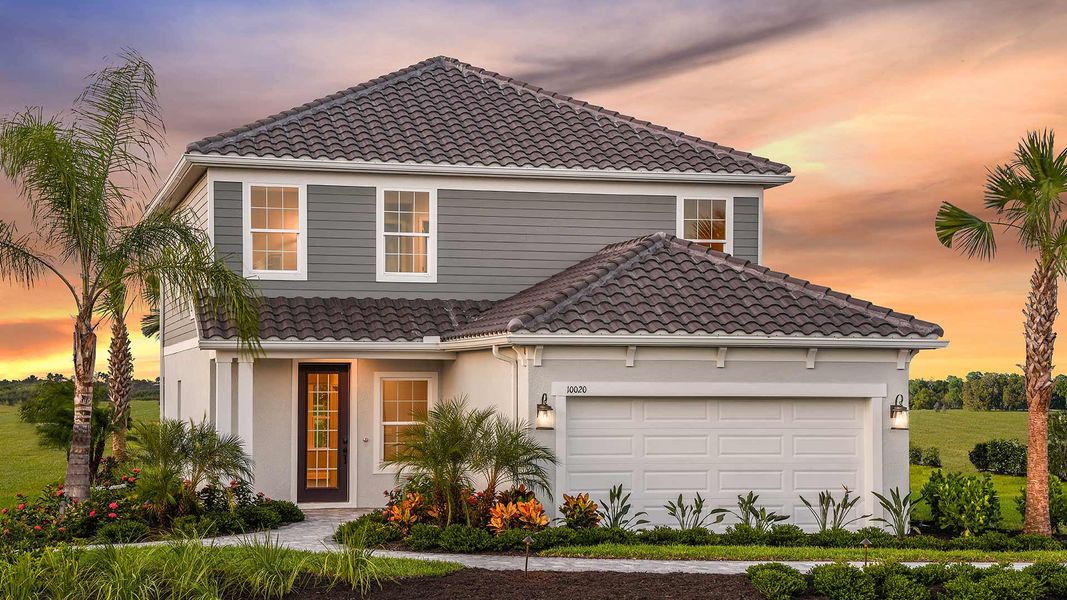 Representative exterior photo of a completed home built from the Honor by Neal Communities in Grand Park, Sarasota, FL (Image 19).