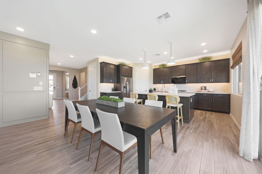 Representative furnished interior of a home built from the Pacific by Mattamy Homes in White Tank Vistas, Waddell (Image 15).