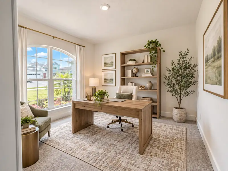 Furnished interior view inside a new home in St. John's Preserve, Palm Bay (Image 6).
