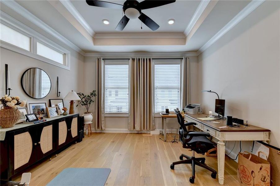 Furnished interior view inside a new home in , Alpharetta (Image 35).