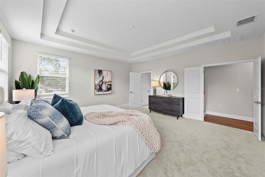 Furnished interior view inside a new home in , St. Petersburg (Image 37).