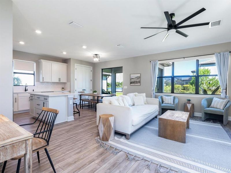 Furnished interior view inside a new home in , Lakewood Ranch (Image 10).