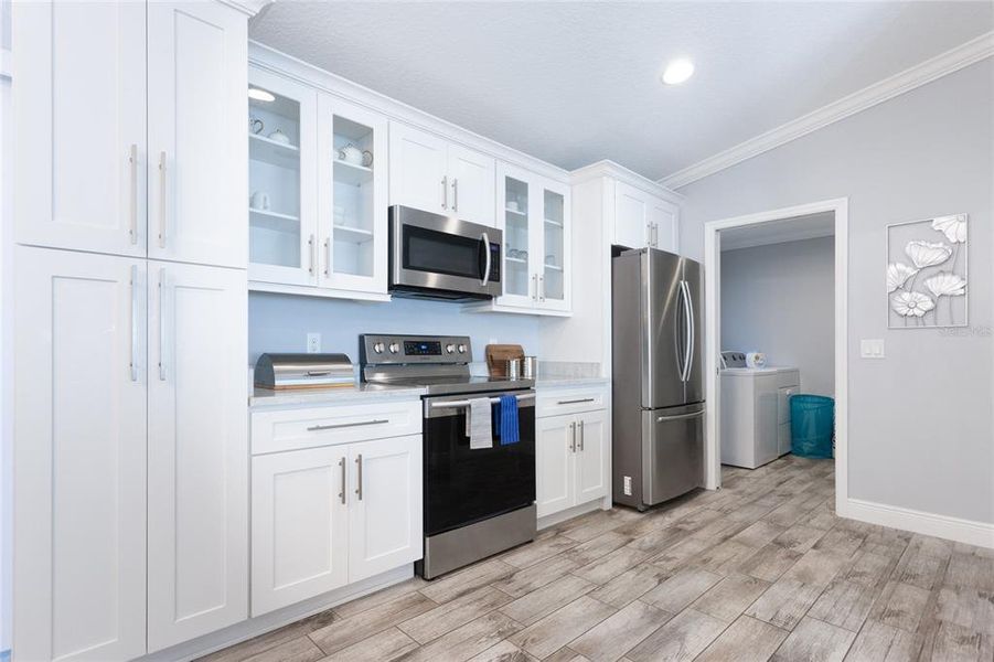 Furnished interior view inside a new home in , Williston (Image 22).