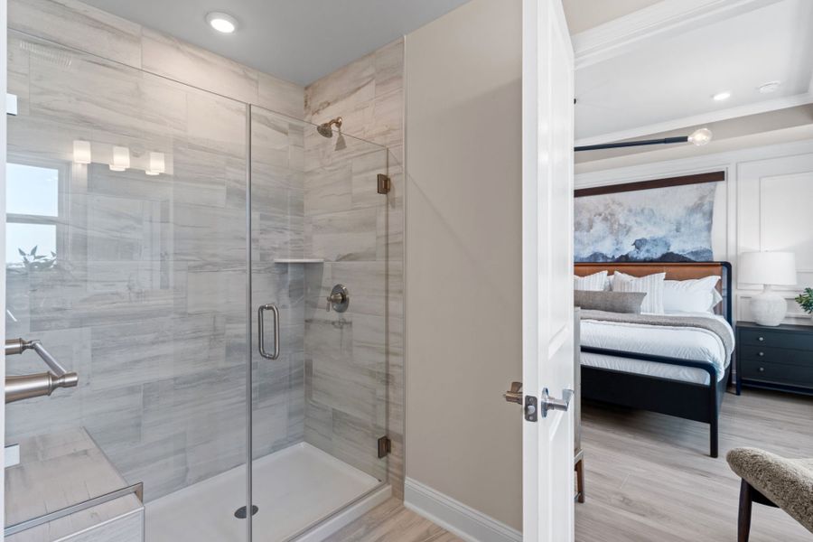 Representative furnished interior of a home built from the Joliet by Pulte Homes in Lakeside Townes at Riverlights, Wilmington (Image 14).