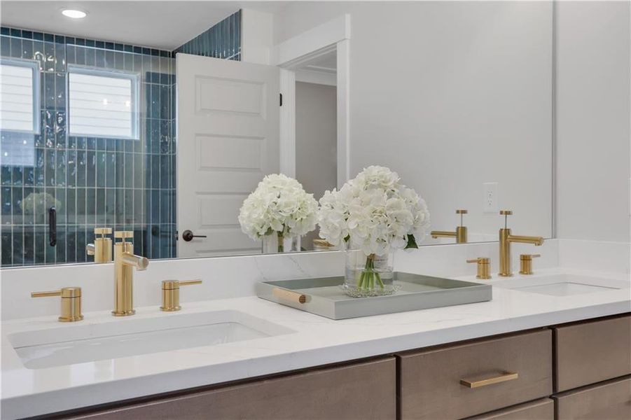 Close-up of interior finishes inside a home in Villas at Dawsonville, Dawsonville (Image 55).