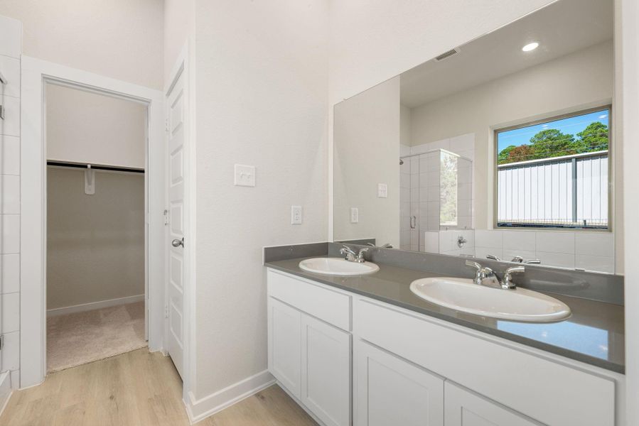 Furnished interior view inside a new home in Lexington Heights, Willis (Image 4).