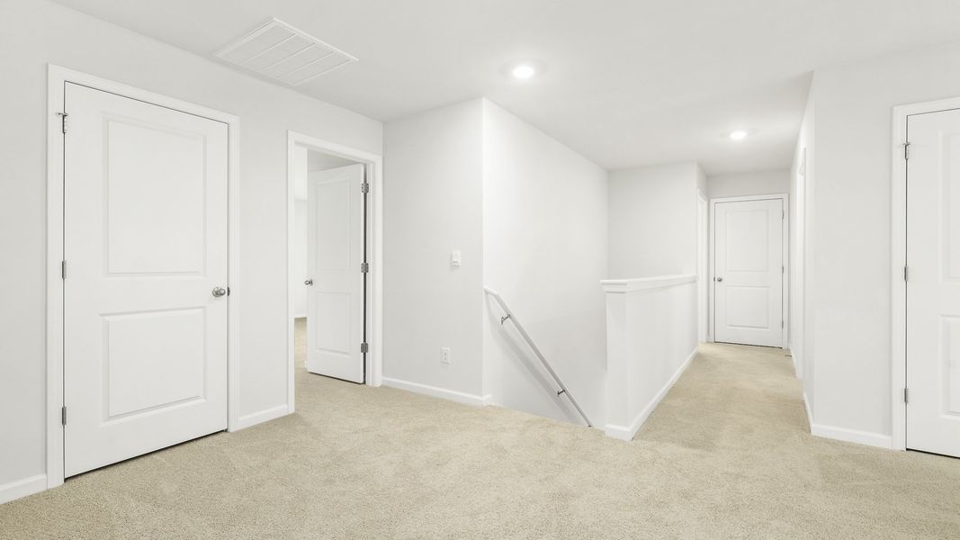 Spacious, unfurnished interior of a new home in Country Creek, Lexington (Image 15). Spacious, unfurnished interior of a new home in Country Creek, Lexington (Image 15).