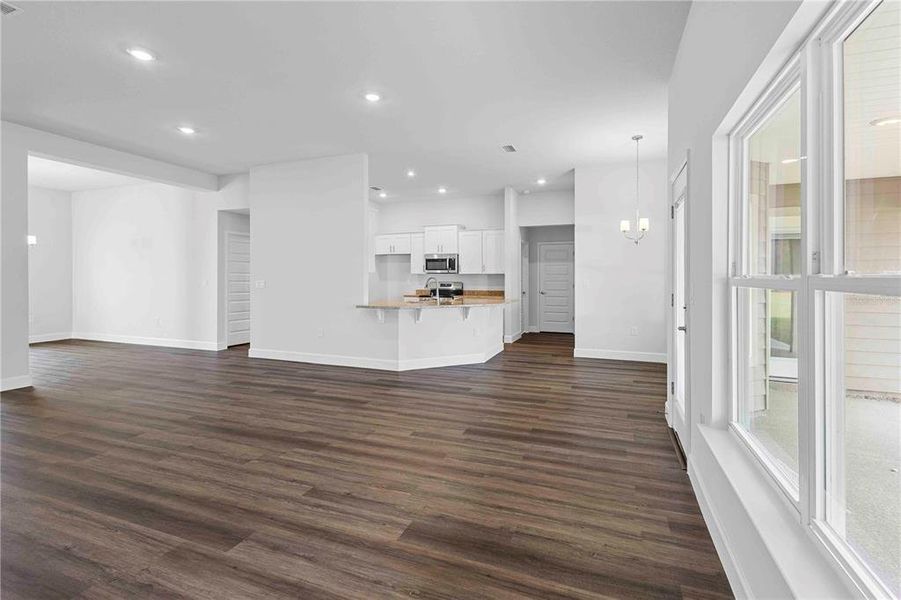Spacious, unfurnished interior of a new home in The Preserve at Laurel Lake, Lake City (Image 28).