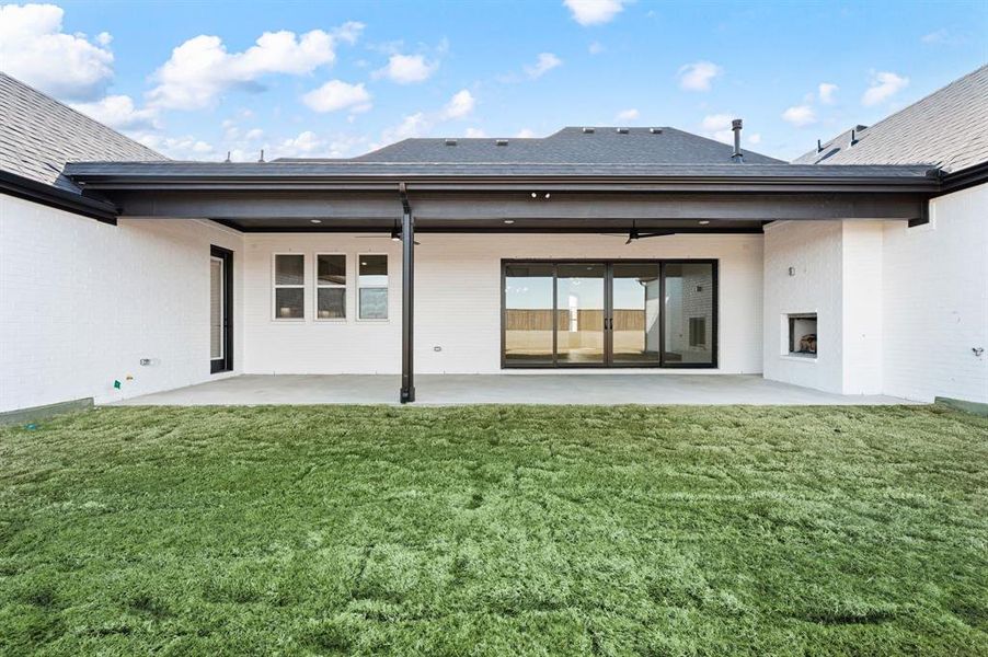 Exterior details and patio area of a home in , Haslet (Image 25). Exterior details and patio area of a home in , Haslet (Image 25).