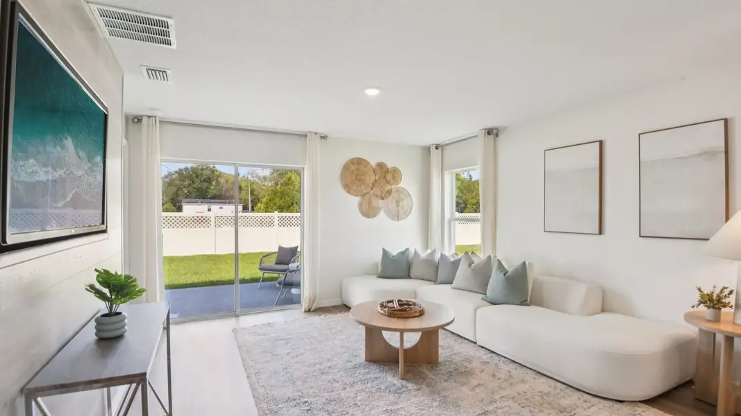 Furnished interior view inside a new home in Brighton Park, Hudson (Image 5).