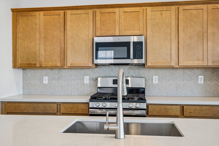 Close-up of interior finishes inside a home in Hawes Crossing, Mesa (Image 17).