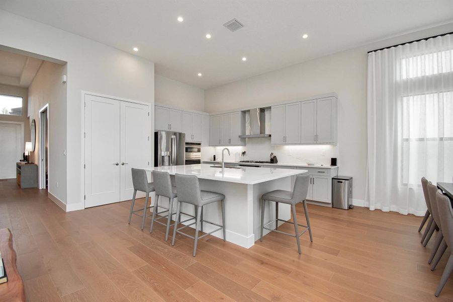 Furnished interior view inside a new home in , Boca Raton (Image 49).