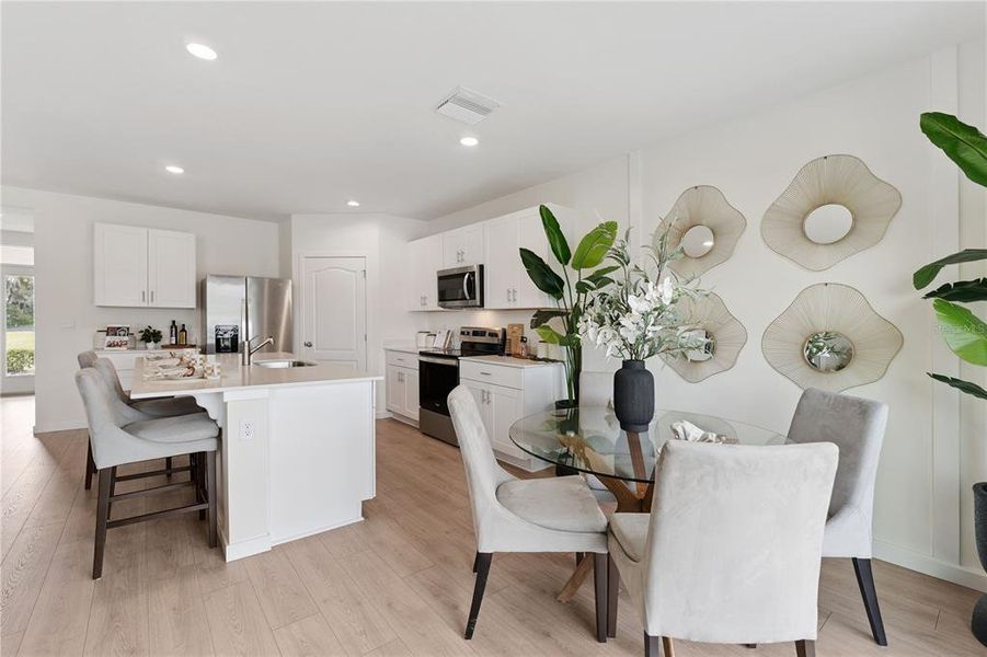 Furnished interior view inside a new home in Wynwood, Ocoee (Image 29). Furnished interior view inside a new home in Wynwood, Ocoee (Image 29).