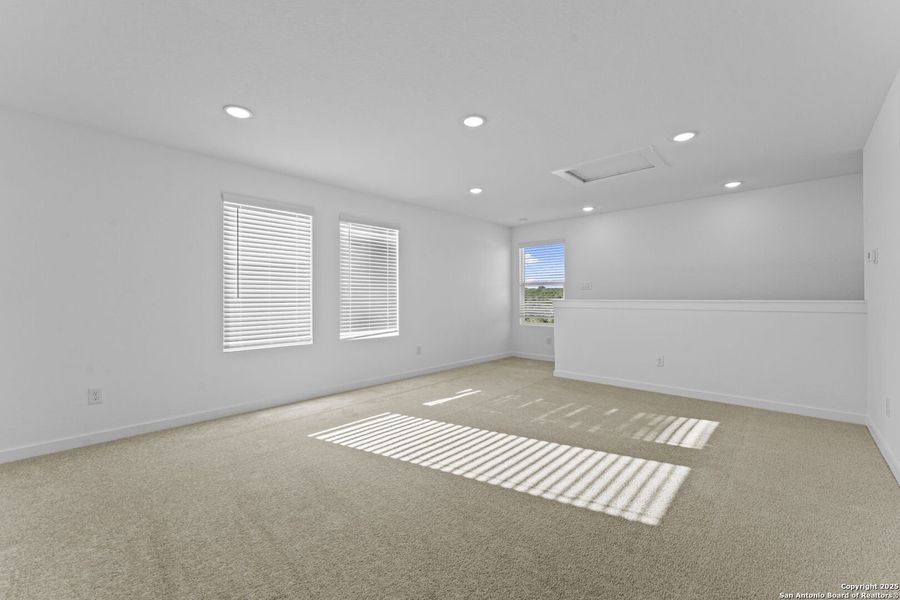 Spacious, unfurnished interior of a new home in Waterwheel: Coastline Collection, San Antonio (Image 17). Spacious, unfurnished interior of a new home in Waterwheel: Coastline Collection, San Antonio (Image 17).