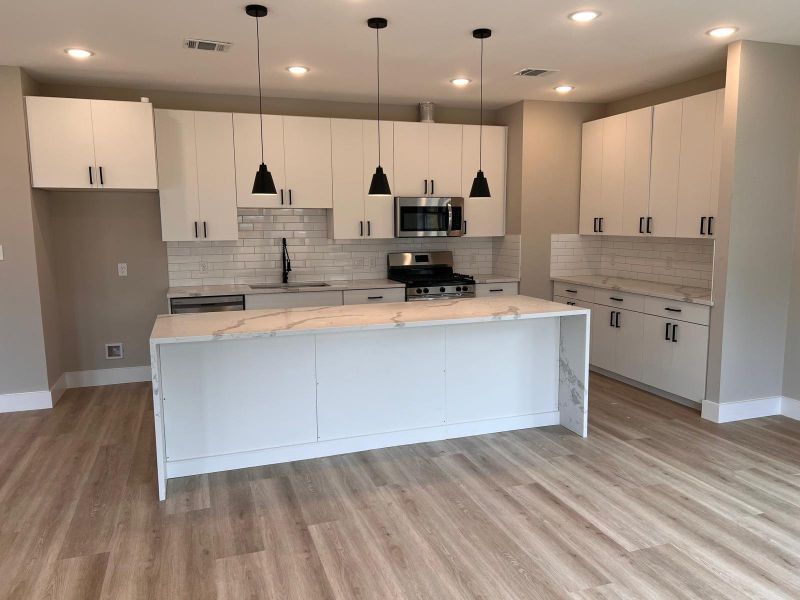 Furnished interior view inside a new home in , Spring (Image 3).