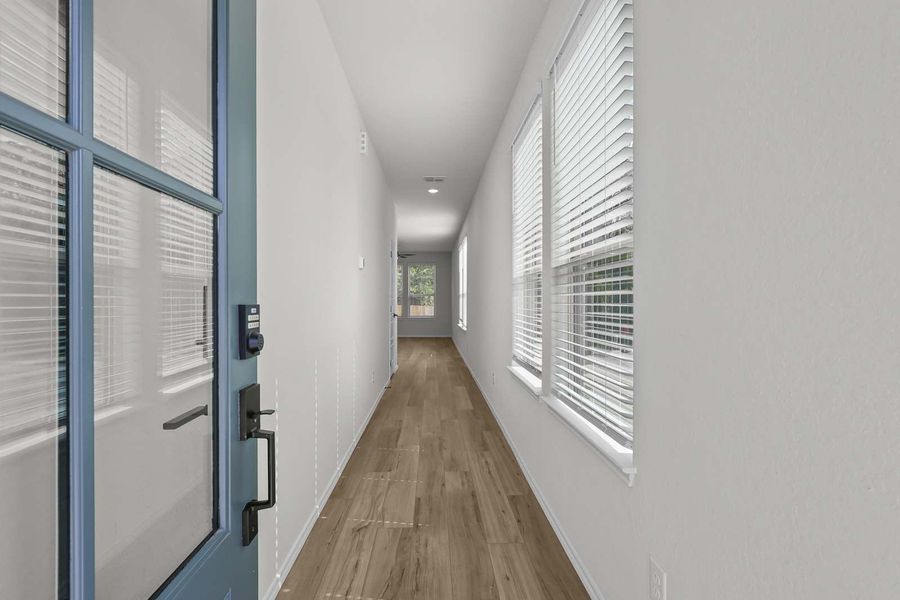 Representative unfurnished interior of a home built from the The Florence B by Davidson Homes LLC in Cedar Heights, San Antonio (Image 13).