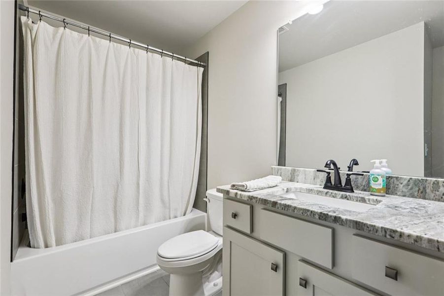 Furnished interior view inside a new home in , Hoschton (Image 50).