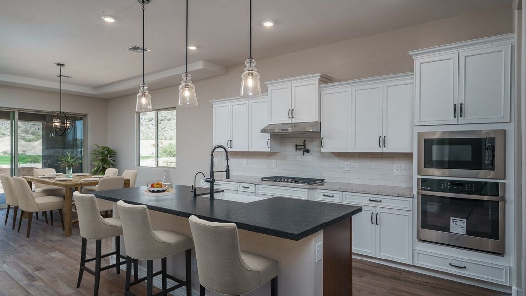 Furnished interior view inside a new home in Fairways in Victory at Verrado, Buckeye (Image 7).