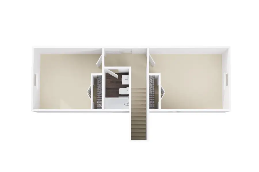 2D floor plan layout for the Wilson by Foundation Home Builders LLC in Pallini Place, Ossipee, NC (Image 3).