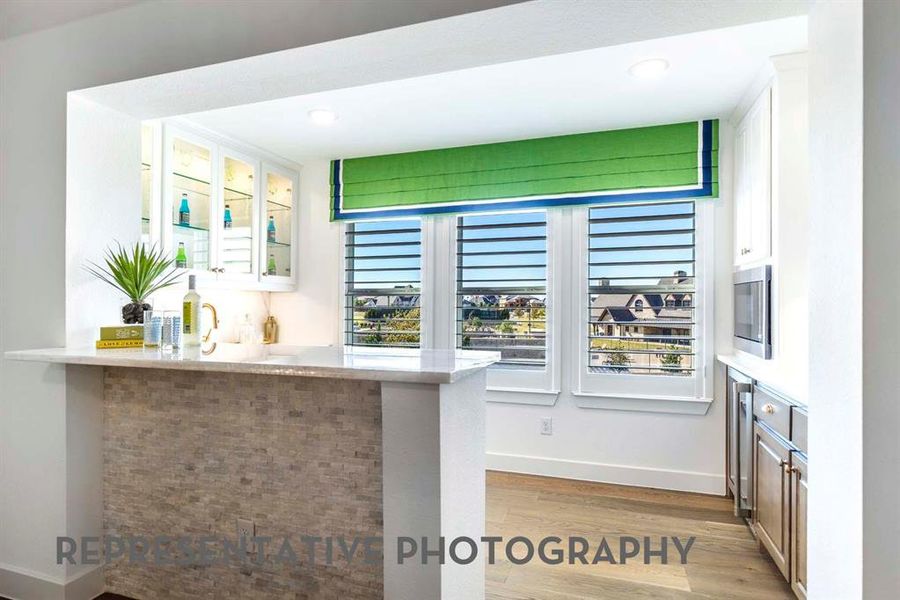 Furnished interior view inside a new home in Wildflower Ranch, Dish (Image 17).