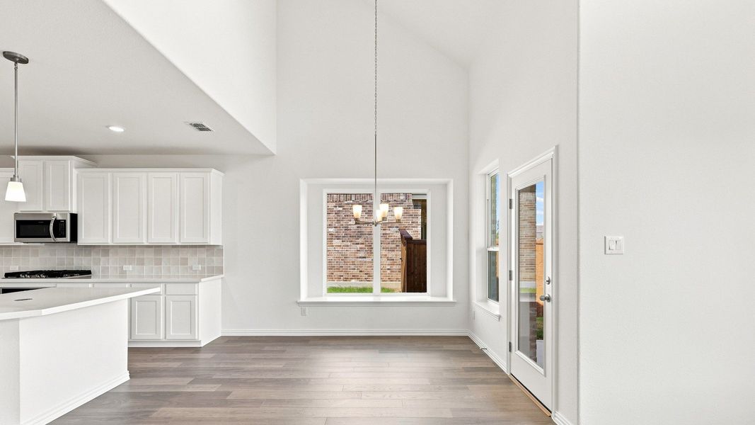 Furnished interior view inside a new home in Anna Ranch, Anna (Image 15).
