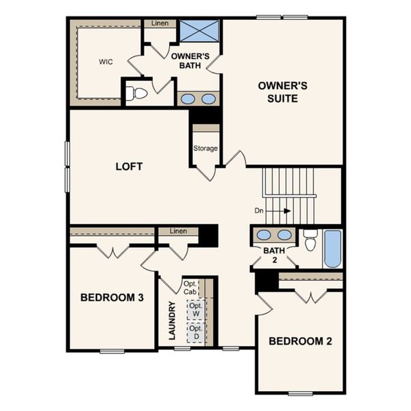 2D floor plan layout for the Atlas by Century Communities in Kingfield, Smyrna, TN (Image 6). 2D floor plan layout for the Atlas by Century Communities in Kingfield, Smyrna, TN (Image 6).