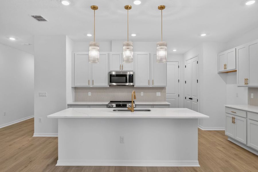 Furnished interior view inside a new home in Tyson Reserve, St. Cloud (Image 5).