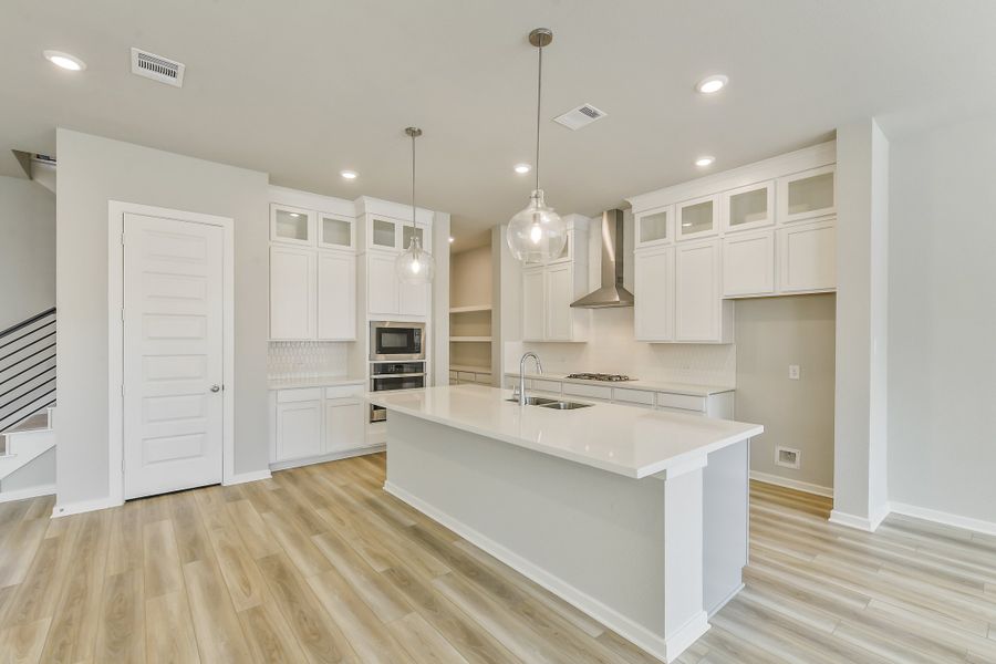 Furnished interior view inside a new home in Summer Place  35', Montgomery (Image 9).