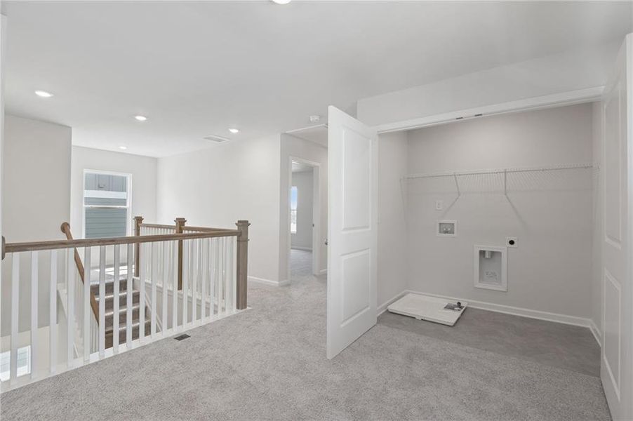 Spacious, unfurnished interior of a new home in Magnolia Trace, Flowery Branch (Image 22).