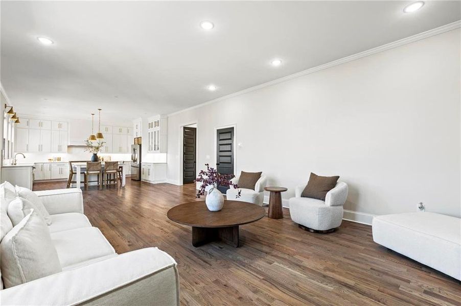 Furnished interior view inside a new home in Whitehall, Smyrna (Image 20).