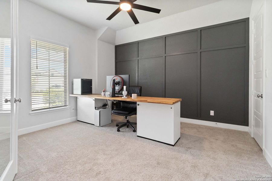 Furnished interior view inside a new home in Alsatian Oaks 50', Castroville (Image 5). Furnished interior view inside a new home in Alsatian Oaks 50', Castroville (Image 5).