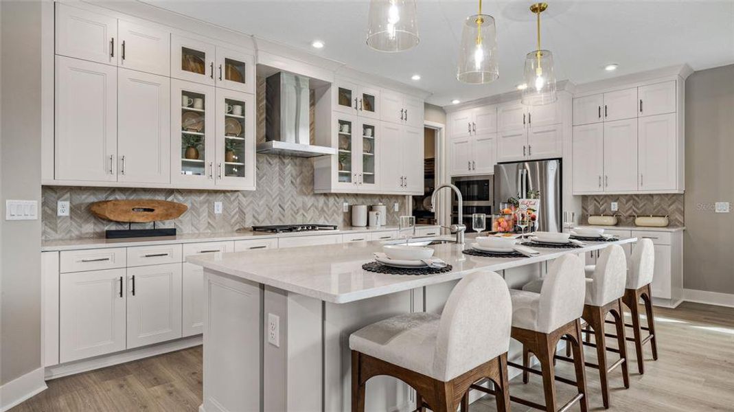 Furnished interior view inside a new home in , Lady Lake (Image 8). Furnished interior view inside a new home in , Lady Lake (Image 8).
