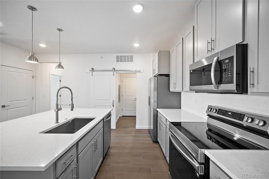 Furnished interior view inside a new home in The Residences at Victory Ridge, Denver (Image 5).