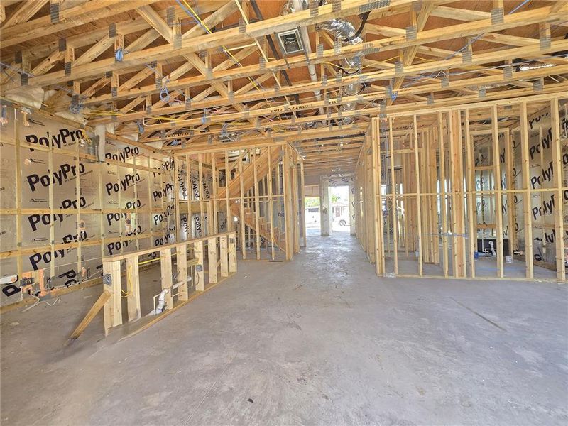 In-progress construction of a new home in , St. Petersburg, FL (Image 21).