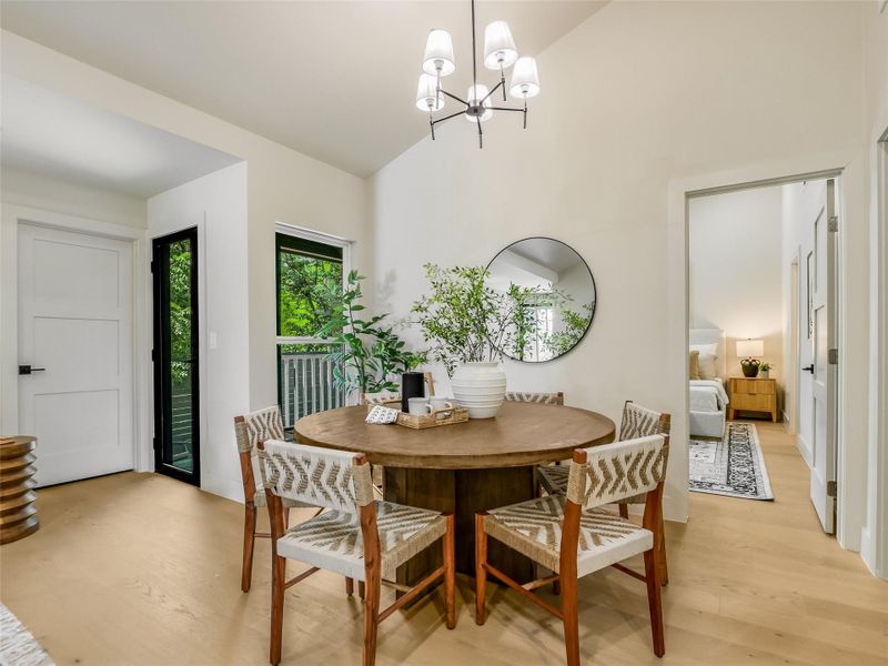 Furnished interior view inside a new home in , Austin (Image 7).