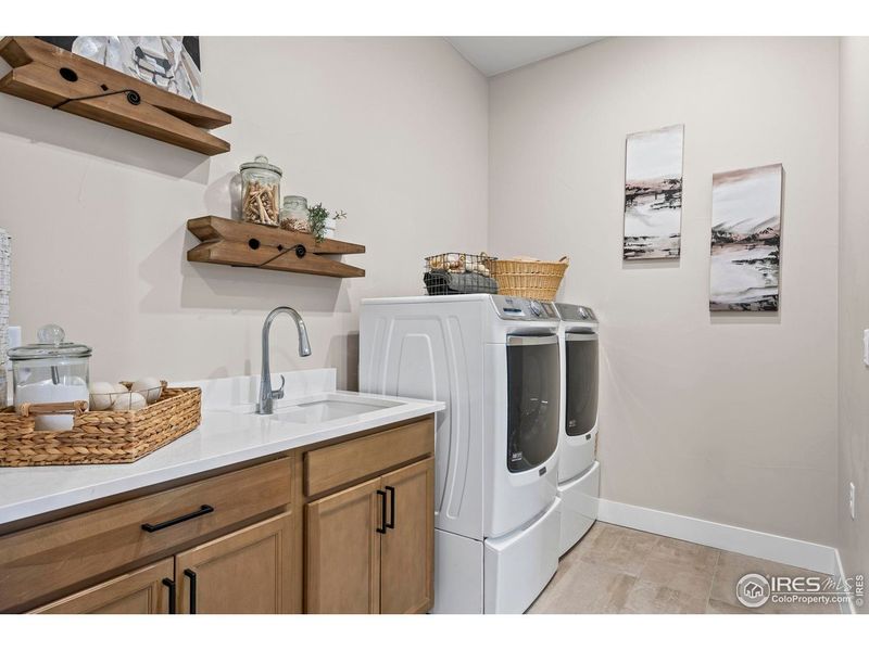 Furnished interior view inside a new home in , Fort Collins (Image 30).