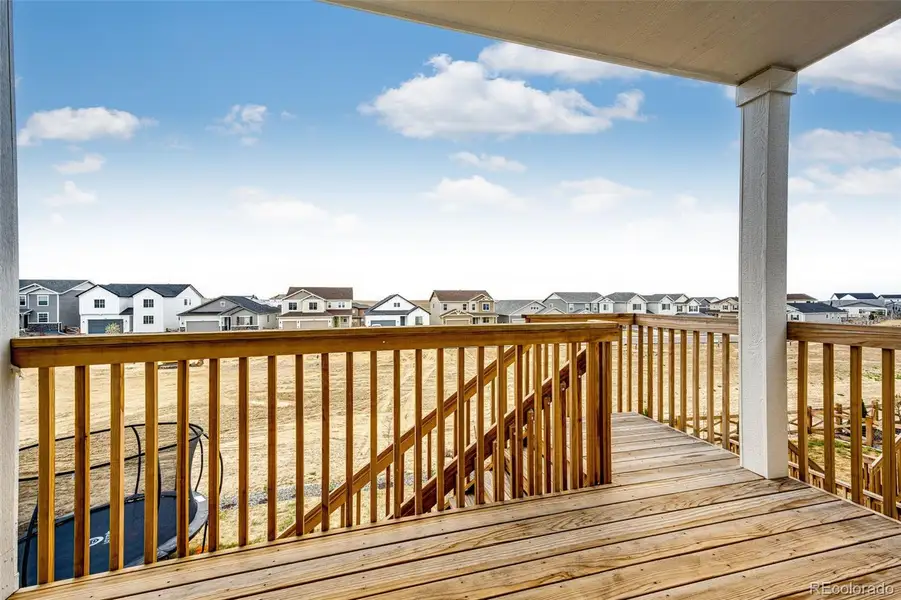 Exterior details and patio area of a home in , Colorado Springs (Image 4).