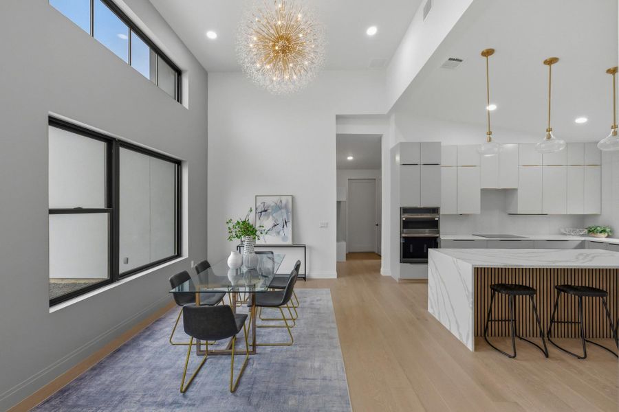 Furnished interior view inside a new home in , Austin (Image 22). Furnished interior view inside a new home in , Austin (Image 22).