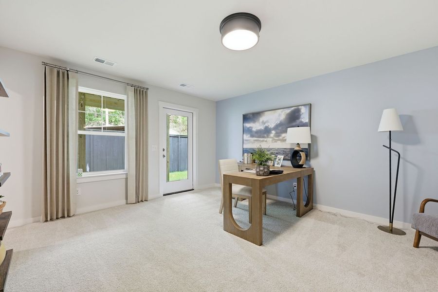 Representative furnished interior of a home built from the The Balfour by Stanley Martin Homes in Rhetts Cove, Johns Island (Image 8).