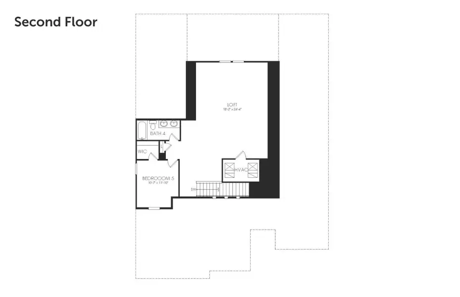 2D floor plan layout for the Ashby by John Wieland in Iverly, Canton, GA (Image 3). 2D floor plan layout for the Ashby by John Wieland in Iverly, Canton, GA (Image 3).