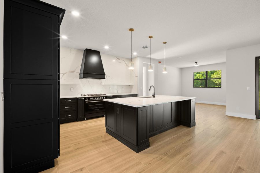 Furnished interior view inside a new home in , Port St. Lucie (Image 33).